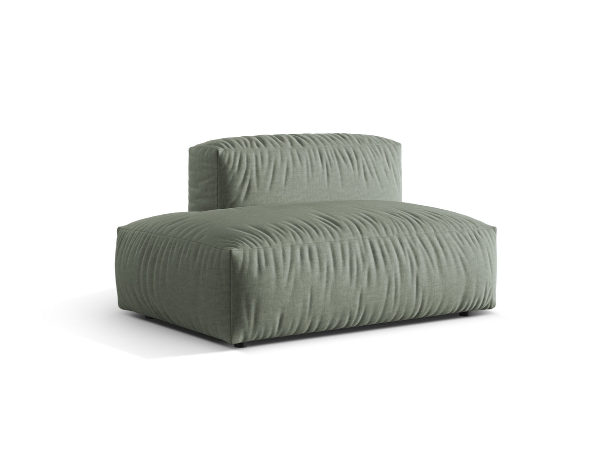 Martina Sofa links 2 Sitzer in Moss Green-Boston präsentiert im Onlineshop von KAQTU Design AG. Modulares Sofa ist von Micadoni