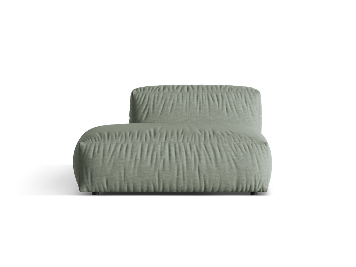Martina Sofa links 2 Sitzer in Moss Green-Boston präsentiert im Onlineshop von KAQTU Design AG. Modulares Sofa ist von Micadoni