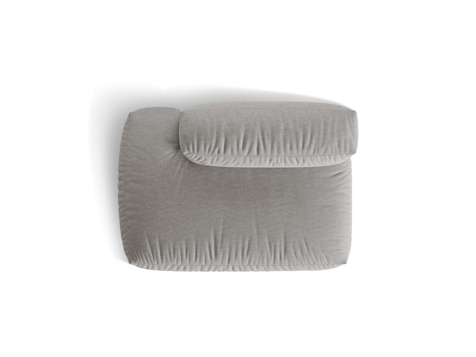 Modernes 2-Sitzer Sofa Martina in elegantem Grau, linksseitig, perfekt für gemütliche und stilvolle Wohnbereiche. Hochwertige Qualität von Micadoni.
