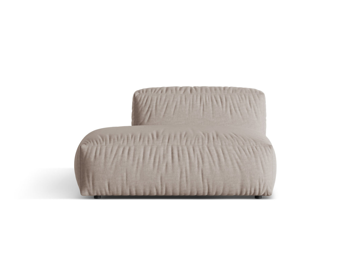 Martina Sofa links 2 Sitzer in Dark Beige-Boston präsentiert im Onlineshop von KAQTU Design AG. Modulares Sofa ist von Micadoni