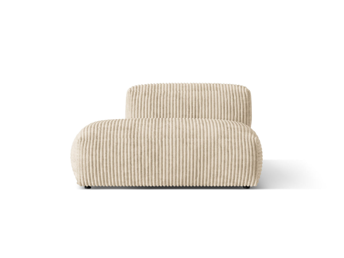 Martina Sofa links 2 Sitzer in Light Beige-Tilia präsentiert im Onlineshop von KAQTU Design AG. Modulares Sofa ist von Micadoni