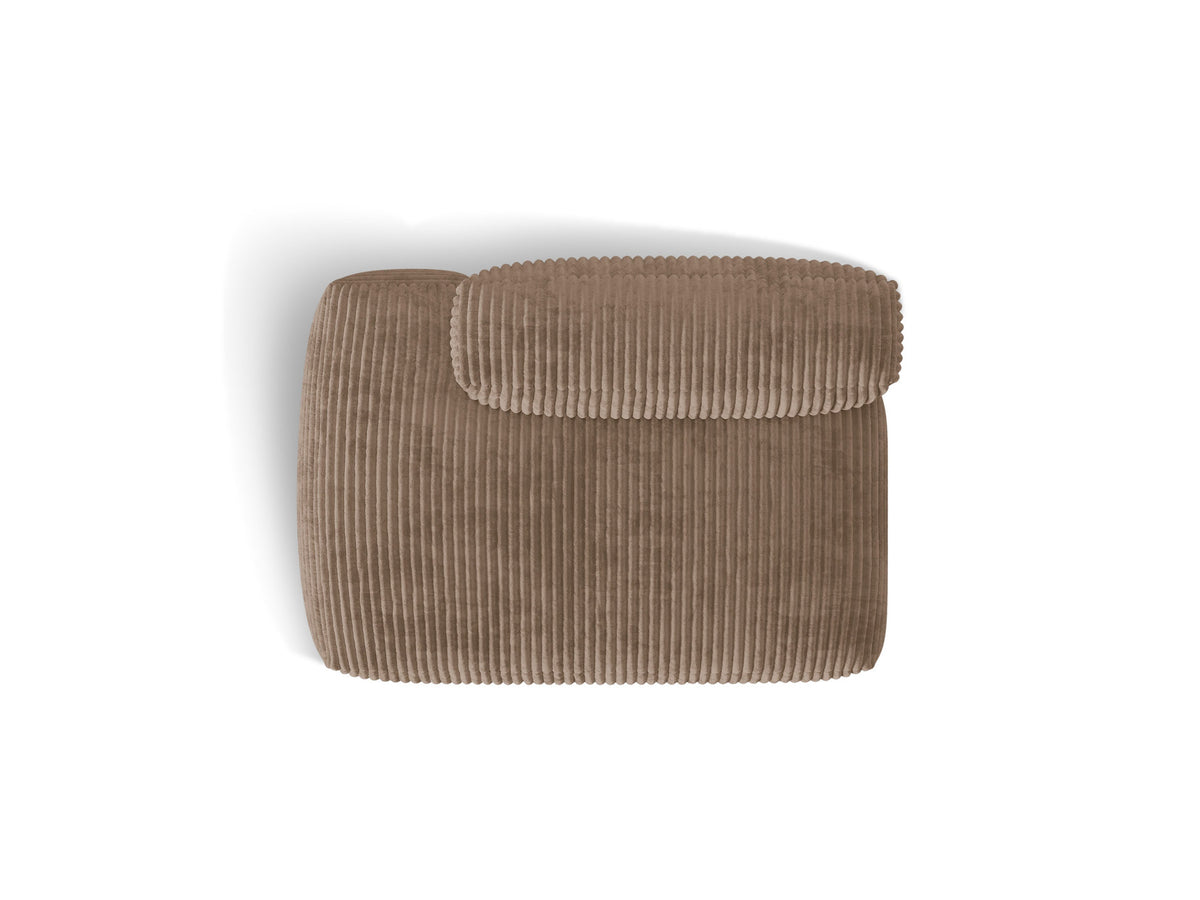 Martina Sofa links 2 Sitzer in Acorn-Tilia präsentiert im Onlineshop von KAQTU Design AG. Modulares Sofa ist von Micadoni