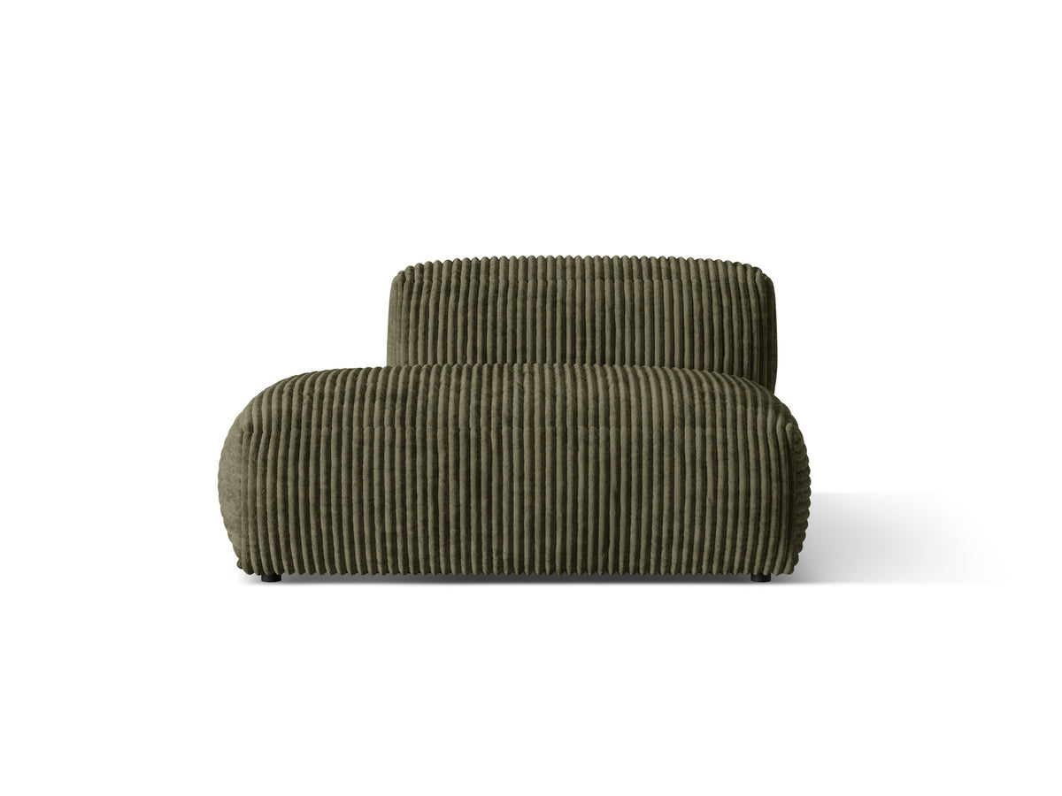 Martina Sofa links 2 Sitzer in Moss Green-Tilia präsentiert im Onlineshop von KAQTU Design AG. Modulares Sofa ist von Micadoni