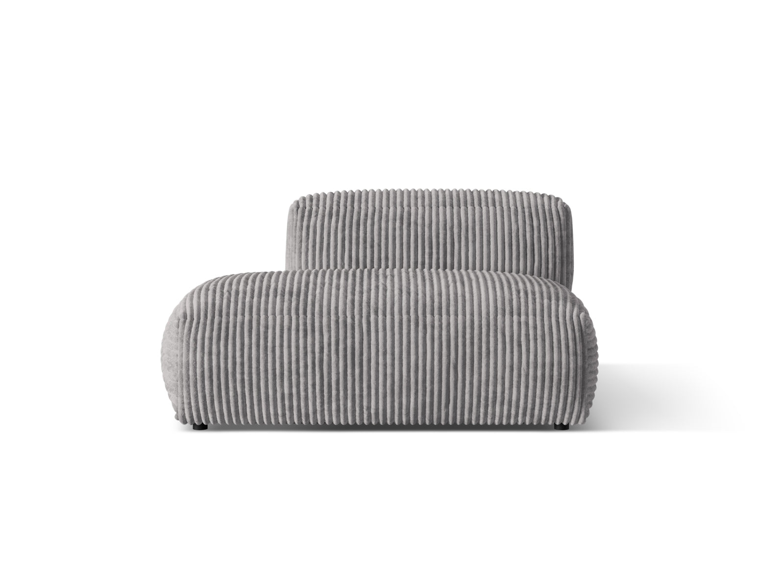 Martina Sofa links 2 Sitzer in Light Grey-Tilia präsentiert im Onlineshop von KAQTU Design AG. L-Sofa links ist von Micadoni
