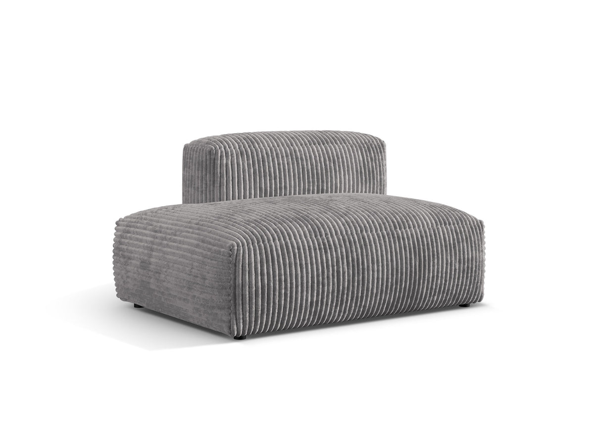 Martina Sofa links 2 Sitzer in Light Grey-Tilia präsentiert im Onlineshop von KAQTU Design AG. Modulares Sofa ist von Micadoni