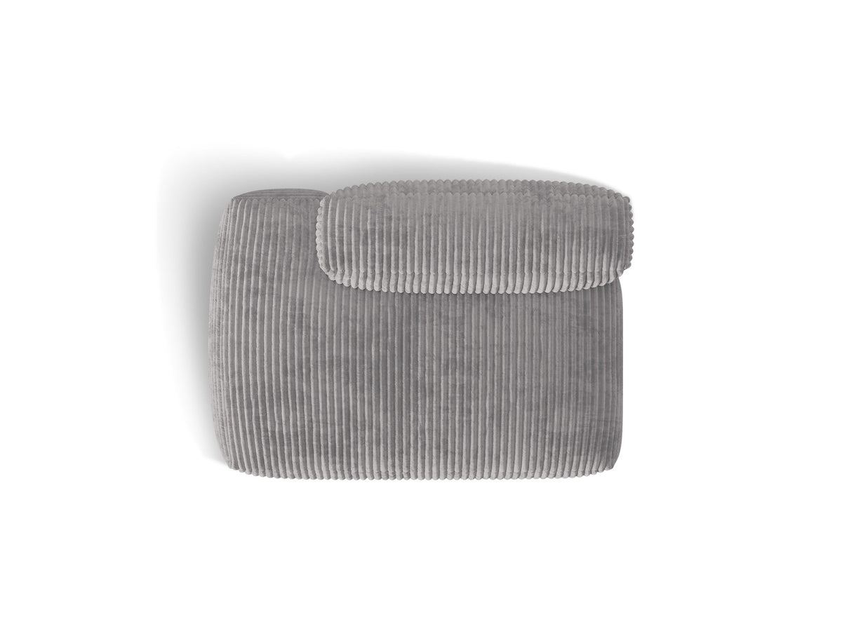Martina Sofa links 2 Sitzer in Light Grey-Tilia präsentiert im Onlineshop von KAQTU Design AG. Modulares Sofa ist von Micadoni