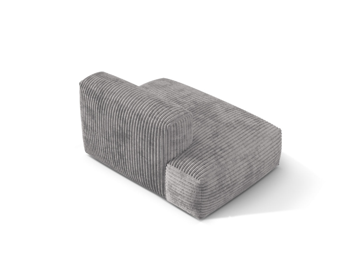 Martina Sofa links 2 Sitzer in Light Grey-Tilia präsentiert im Onlineshop von KAQTU Design AG. L-Sofa links ist von Micadoni
