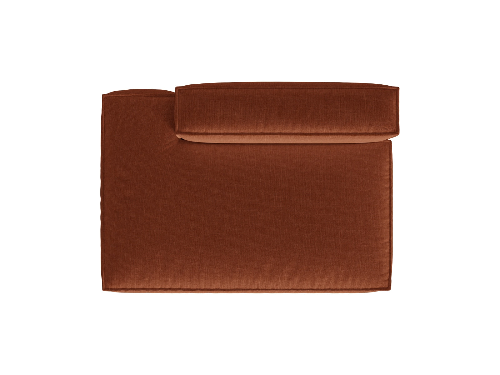 Elegantes 3-Sitzer Sofa links Nuria im modernen Brick-Liberty Stil, ideal für gemütliche und stilvolle Wohnräume.