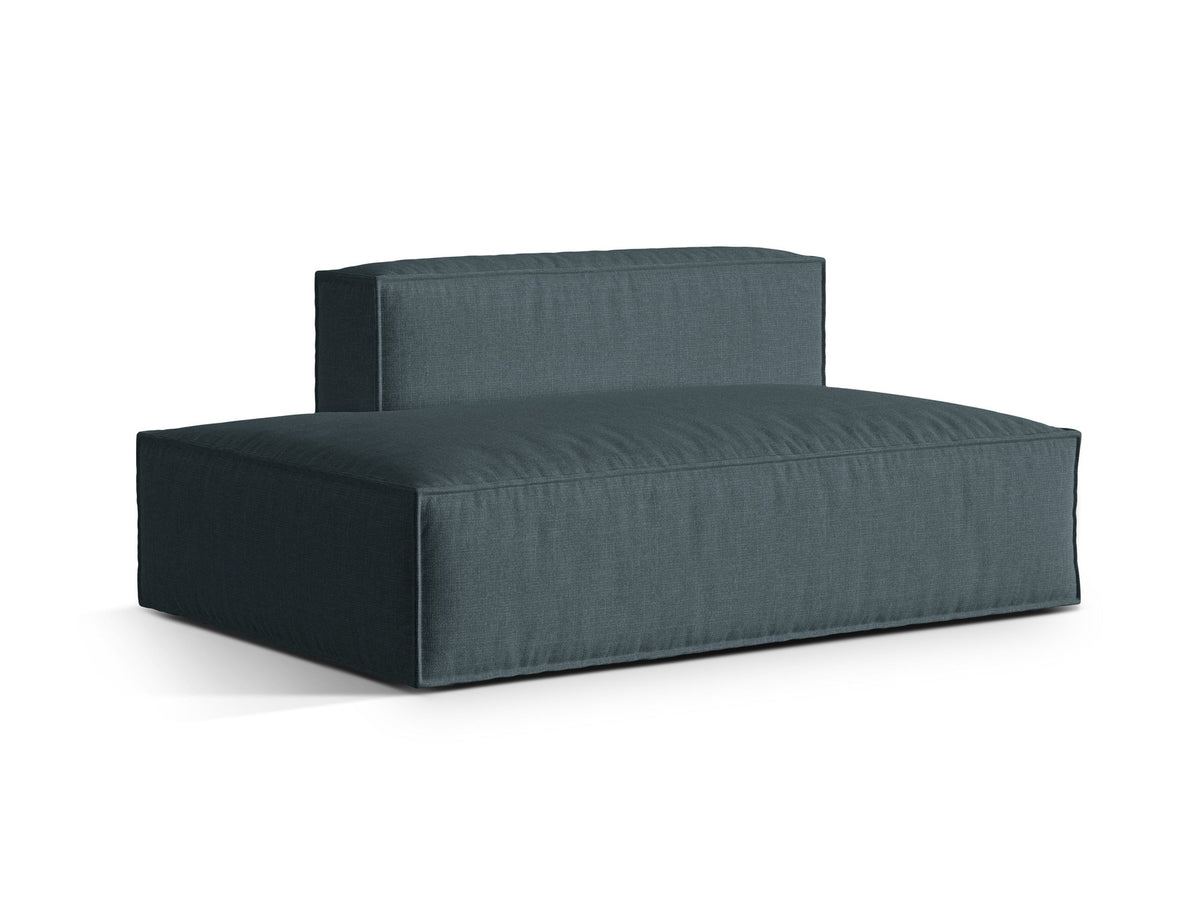 3-Sitzer Modulares Sofa links Nuria in Deep Petrol-Liberty präsentiert im Onlineshop von KAQTU Design AG. Modulares Sofa ist von Micadoni