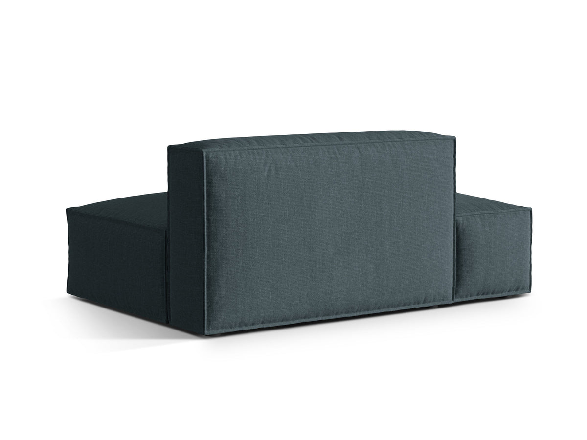 3-Sitzer Modulares Sofa links Nuria in Deep Petrol-Liberty präsentiert im Onlineshop von KAQTU Design AG. Modulares Sofa ist von Micadoni