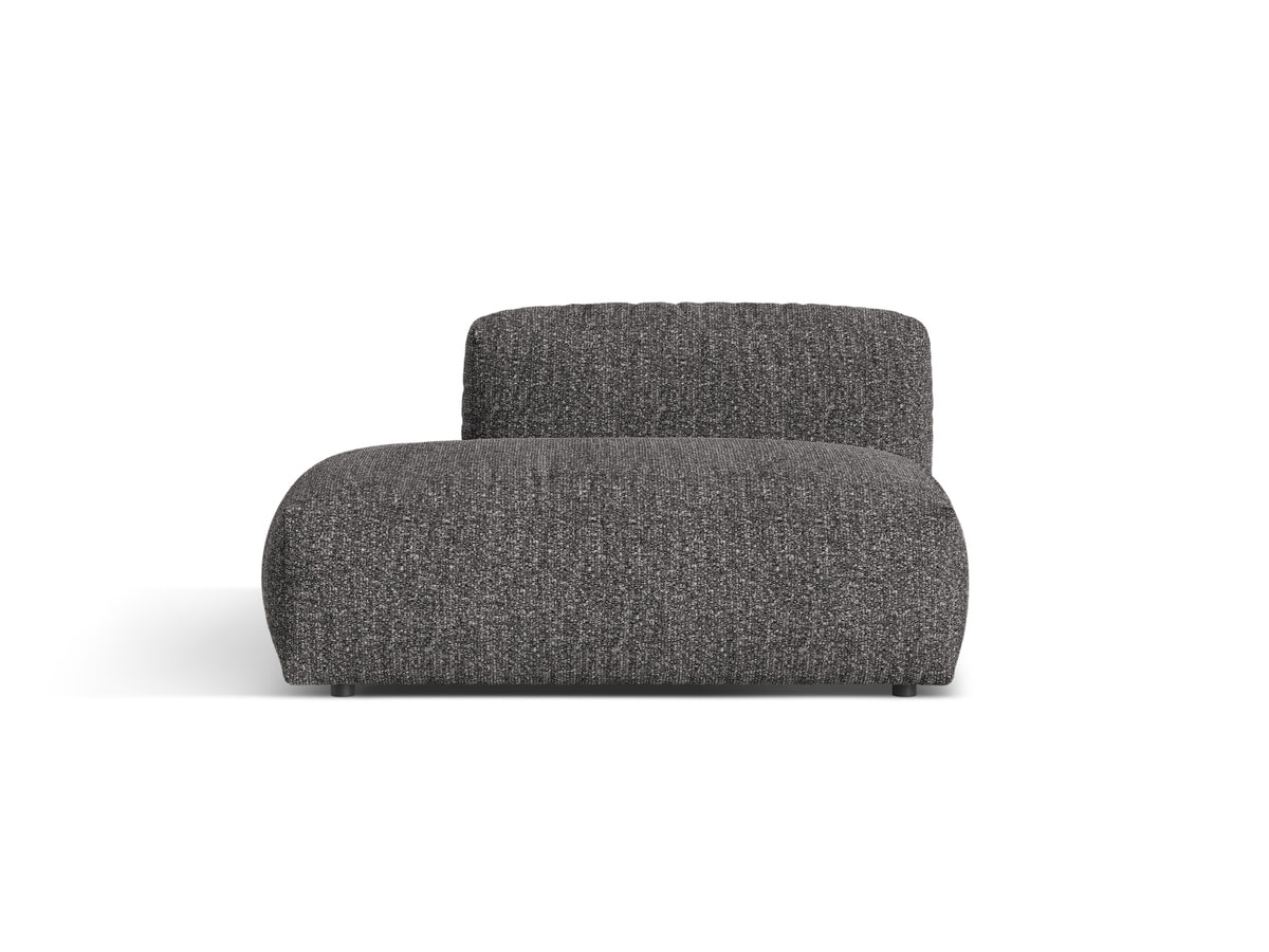 2-Sitzer Sofaelement links Martina in Anthracite-Monet präsentiert im Onlineshop von KAQTU Design AG. Modulares Sofa ist von Micadoni