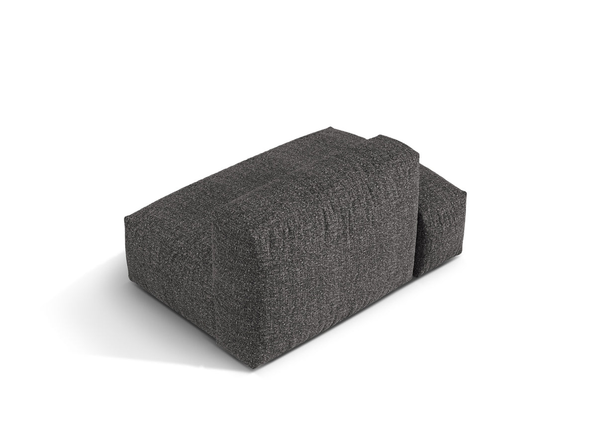 2-Sitzer Sofaelement links Martina in Anthracite-Monet präsentiert im Onlineshop von KAQTU Design AG. Modulares Sofa ist von Micadoni