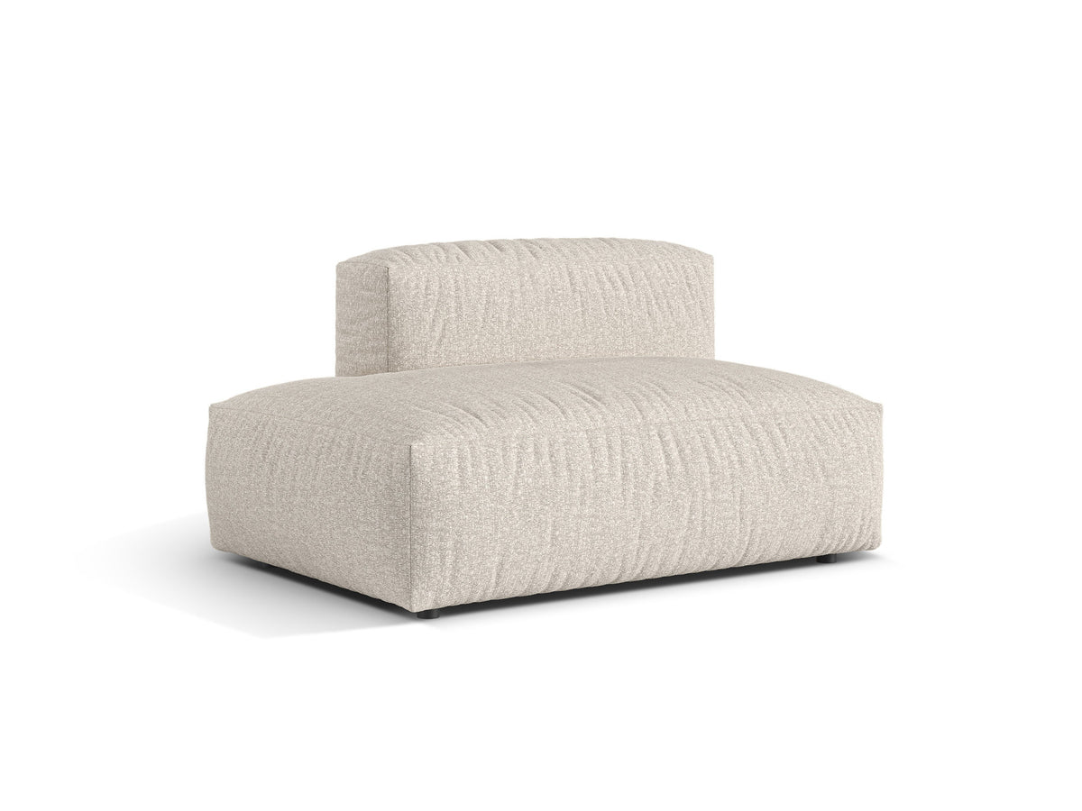 2-Sitzer Sofaelement links Martina in Beige-Monet präsentiert im Onlineshop von KAQTU Design AG. Modulares Sofa ist von Micadoni