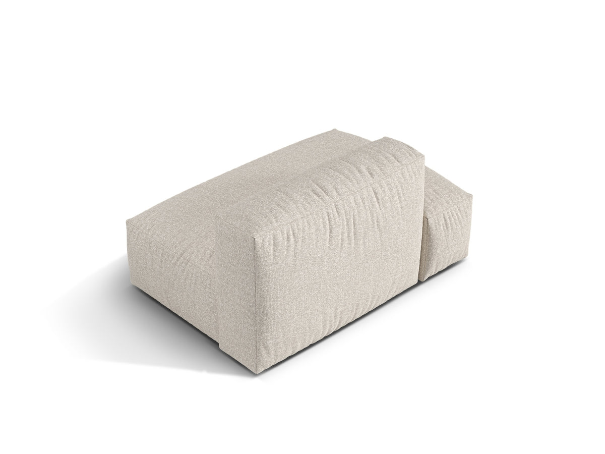 2-Sitzer Sofaelement links Martina in Beige-Monet präsentiert im Onlineshop von KAQTU Design AG. Modulares Sofa ist von Micadoni