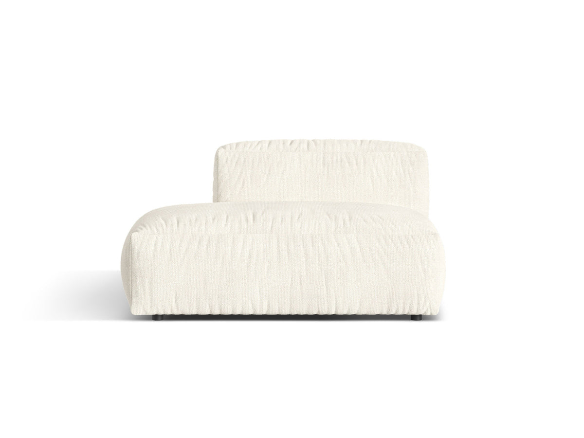 2-Sitzer Sofaelement links Martina in Ivory-Monet präsentiert im Onlineshop von KAQTU Design AG. Modulares Sofa ist von Micadoni