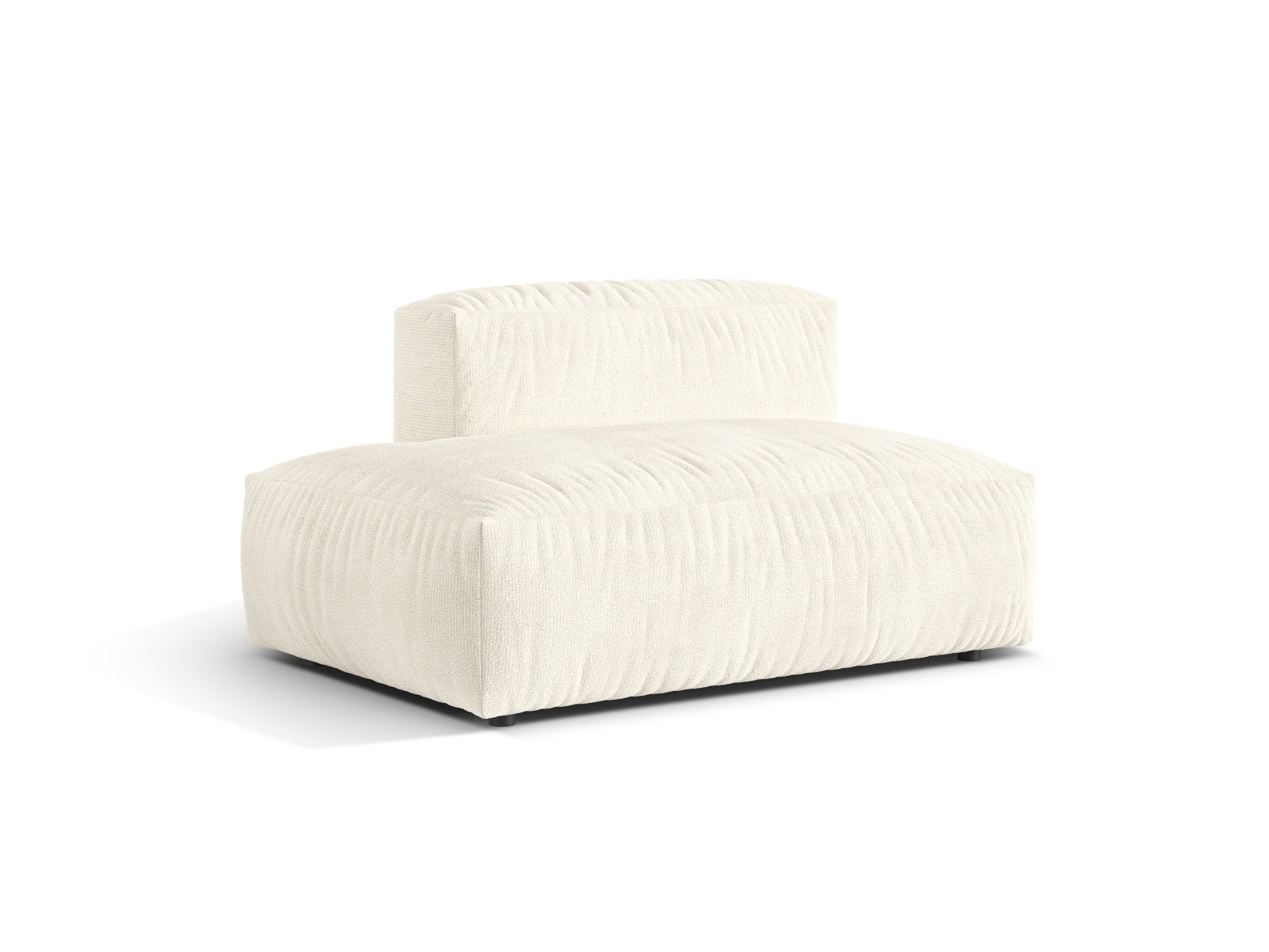 Elegantes 2-Sitzer Sofaelement links Martina in Ivory-Monet, ideal für individuelle Wohnkonzepte und stilvolle Einrichtung.