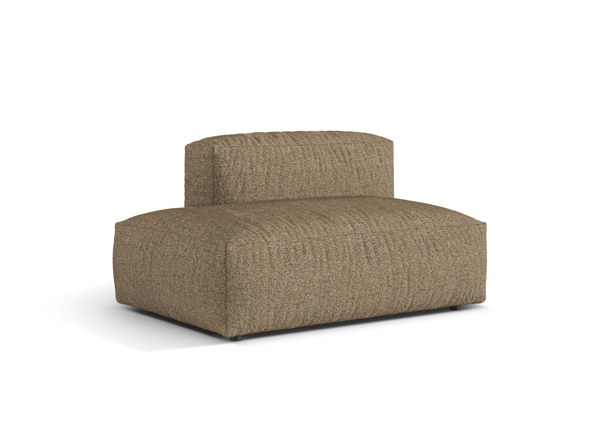 2-Sitzer Sofaelement links Martina in Cappuccino-Monet präsentiert im Onlineshop von KAQTU Design AG. Modulares Sofa ist von Micadoni