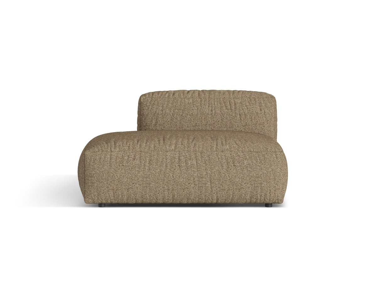 2-Sitzer Sofaelement links Martina in Cappuccino-Monet präsentiert im Onlineshop von KAQTU Design AG. Modulares Sofa ist von Micadoni
