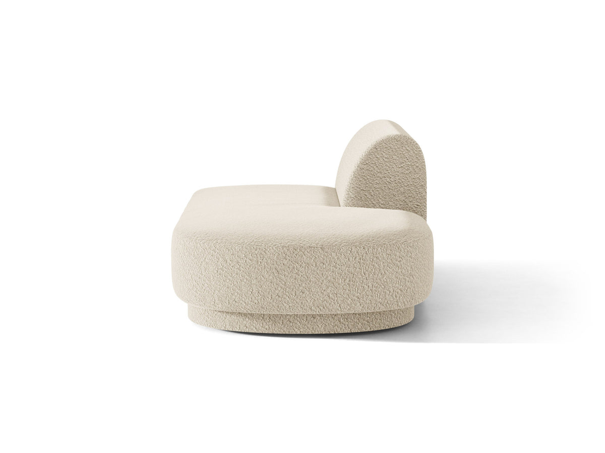 Miley Sitting Module Open rechts 2 Sitzer in Beige-Baloo präsentiert im Onlineshop von KAQTU Design AG. Modulares Sofa ist von Micadoni