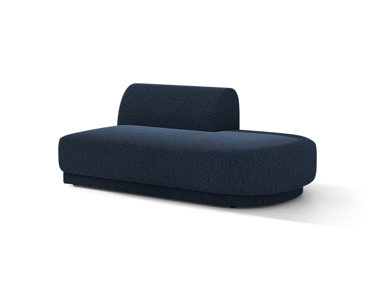 Miley Sitting Module Open rechts 2 Sitzer in Dark Blue-Baloo präsentiert im Onlineshop von KAQTU Design AG. Modulares Sofa ist von Micadoni