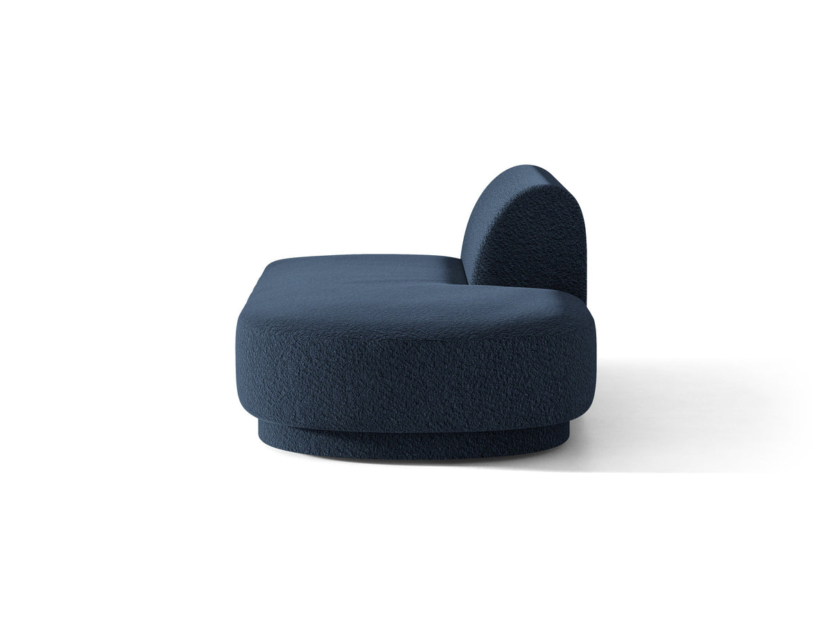 Miley Sitting Module Open rechts 2 Sitzer in Dark Blue-Baloo präsentiert im Onlineshop von KAQTU Design AG. Modulares Sofa ist von Micadoni