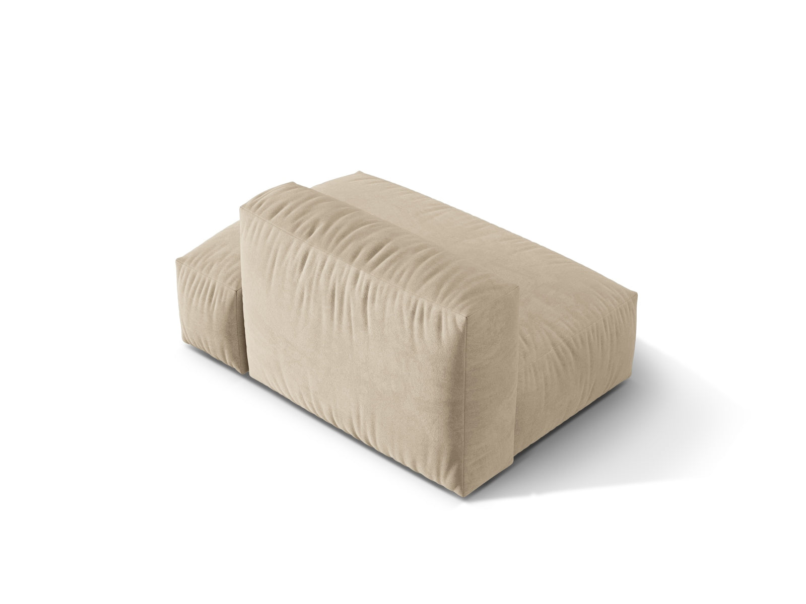 Rechtsseitiges Martina 2-Sitzer Sofa in Light Beige-Vogue, vereint modernes Design mit hohem Sitzkomfort für Ihr stilvolles Zuhause.