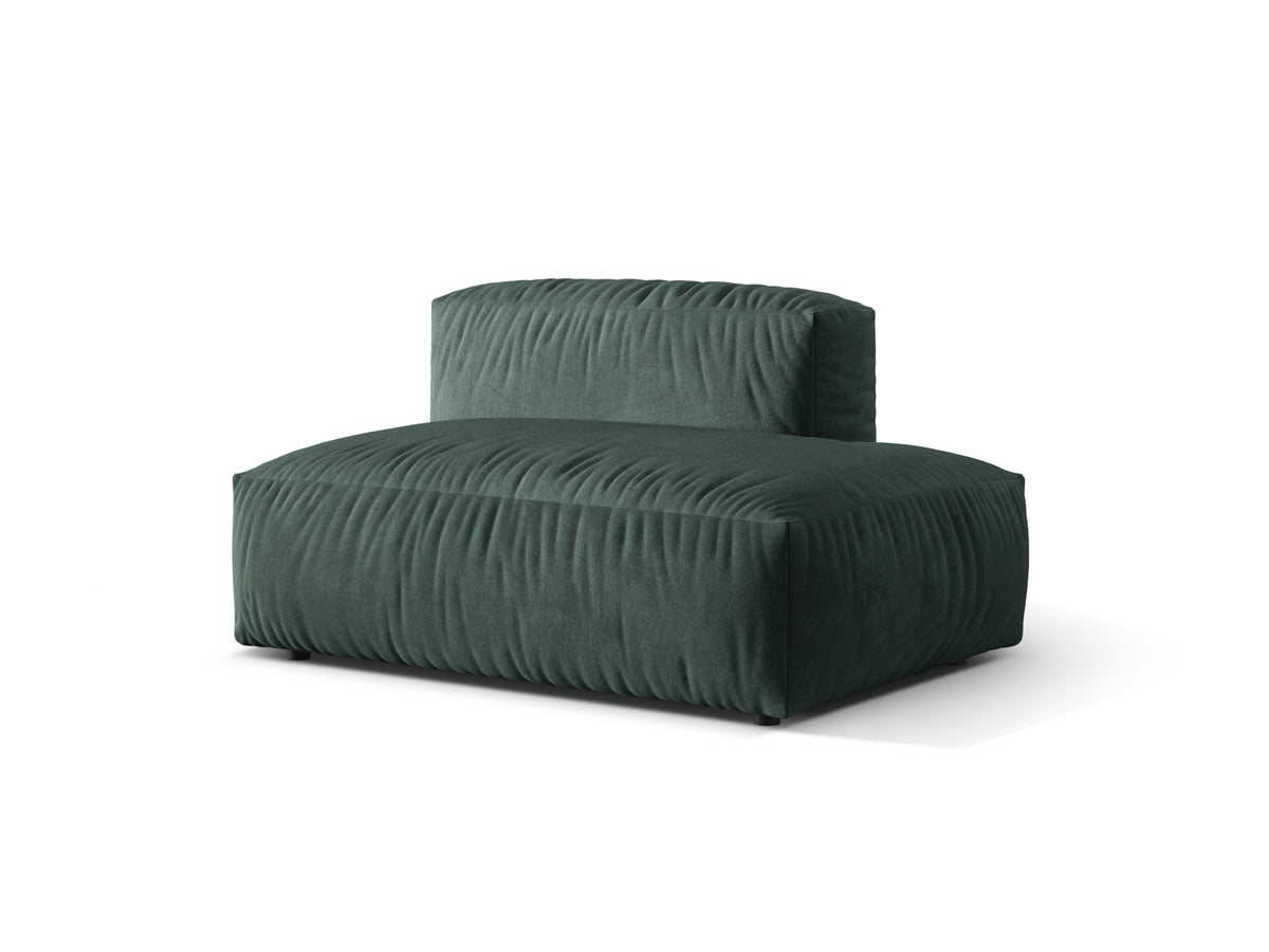 Martina Sofa rechts 2 Sitzer in Petrol-Vogue präsentiert im Onlineshop von KAQTU Design AG. Modulares Sofa ist von Micadoni