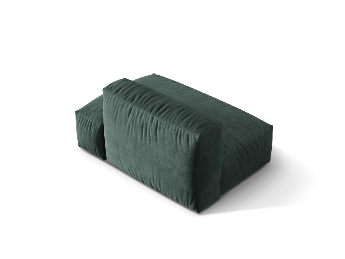 Martina Sofa rechts 2 Sitzer in Petrol-Vogue präsentiert im Onlineshop von KAQTU Design AG. Modulares Sofa ist von Micadoni