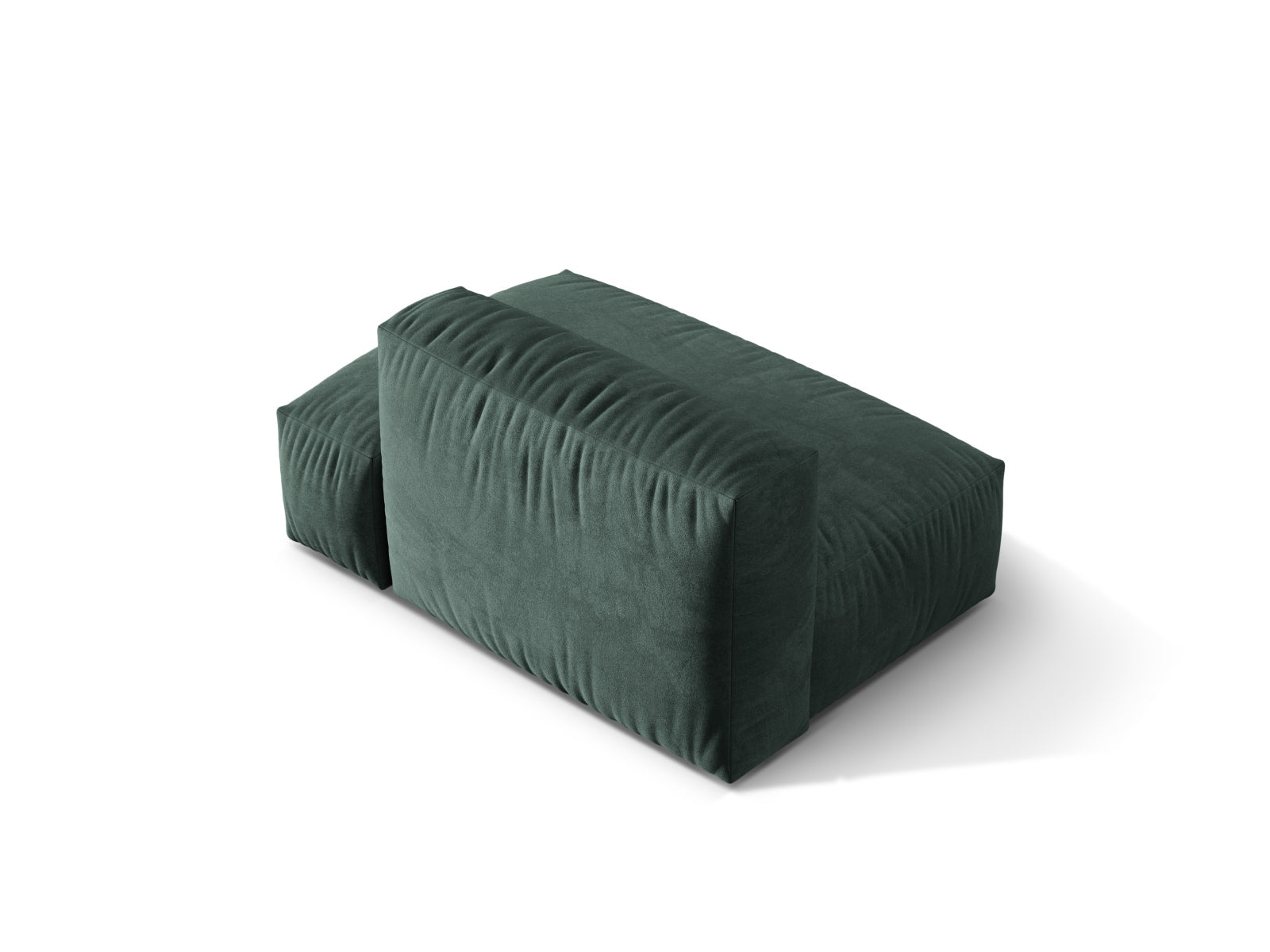 Modernes 2-Sitzer Martina Sofa in Petrol-Vogue, perfekt für stilvolle Wohnzimmer und gemütliche Entspannungsecken.