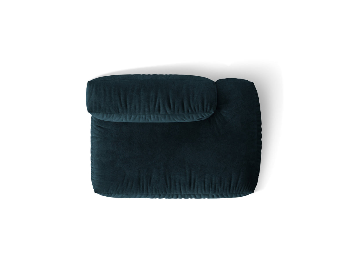 Martina Sofa rechts 2 Sitzer in Deep Petrol-Vogue präsentiert im Onlineshop von KAQTU Design AG. Modulares Sofa ist von Micadoni