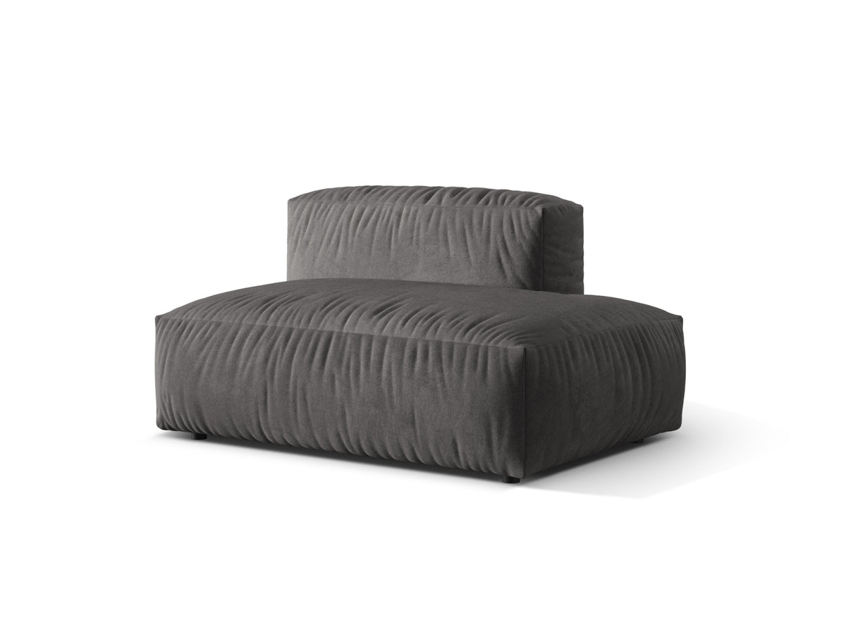 Martina Sofa rechts 2 Sitzer in Grey-Vogue präsentiert im Onlineshop von KAQTU Design AG. L-Sofa rechts ist von Micadoni