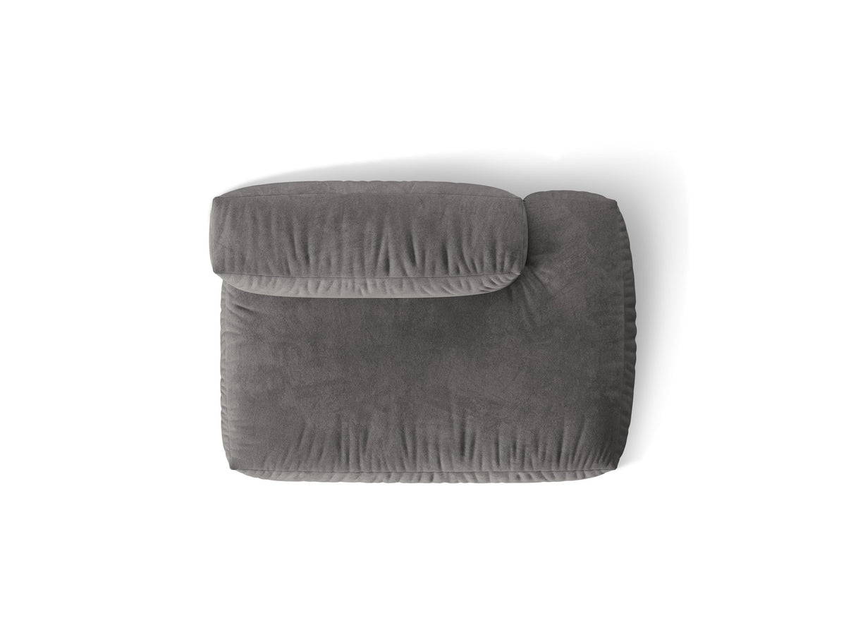 Martina Sofa rechts 2 Sitzer in Grey-Vogue präsentiert im Onlineshop von KAQTU Design AG. Modulares Sofa ist von Micadoni