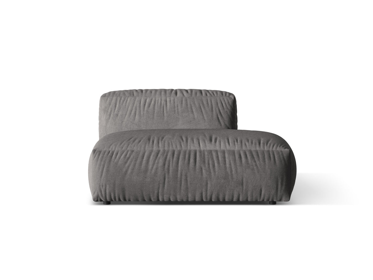 Martina Sofa rechts 2 Sitzer in Grey-Vogue präsentiert im Onlineshop von KAQTU Design AG. Modulares Sofa ist von Micadoni