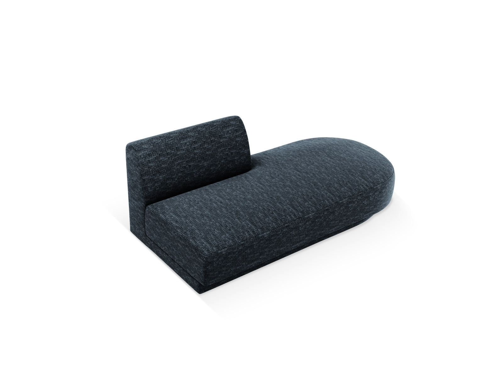 Miley Sitting Module Open rechts 2 Sitzer in Royal Blue präsentiert im Onlineshop von KAQTU Design AG. Modulares Sofa ist von Micadoni