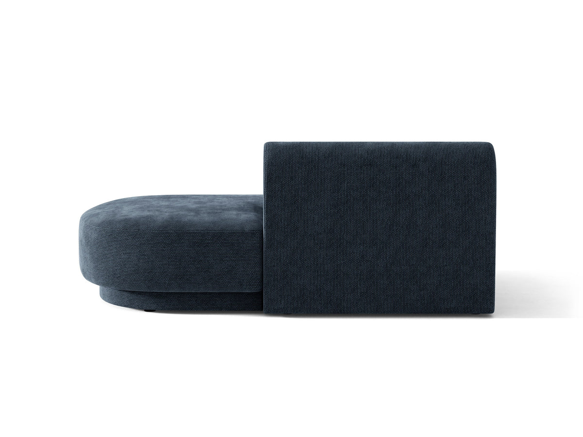 Miley Sitting Module Open rechts 2 Sitzer in Royal Blue-Haga präsentiert im Onlineshop von KAQTU Design AG. Modulares Sofa ist von Micadoni