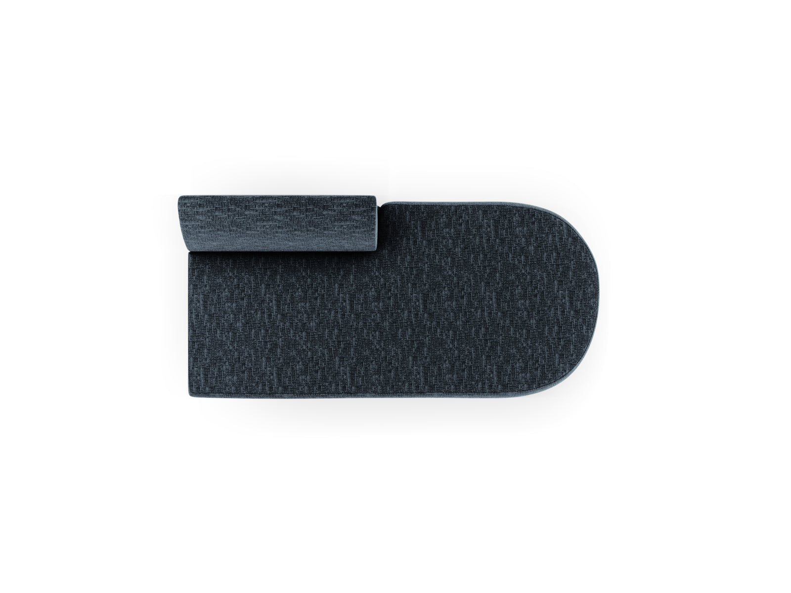 Miley Sitting Module Open rechts 2 Sitzer in Royal Blue präsentiert im Onlineshop von KAQTU Design AG. Modulares Sofa ist von Micadoni