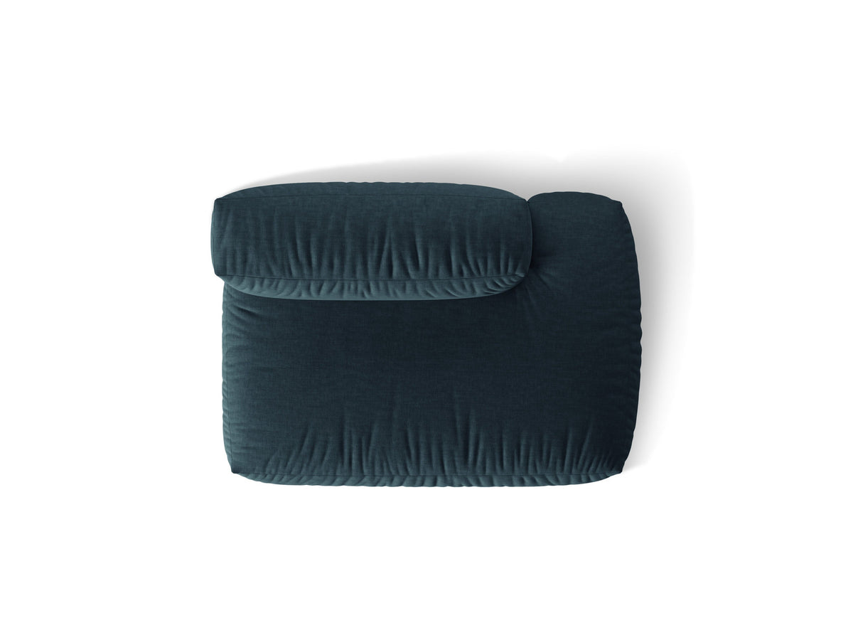 Martina Sofa rechts 2 Sitzer in Blue Jeans-Boston präsentiert im Onlineshop von KAQTU Design AG. Modulares Sofa ist von Micadoni