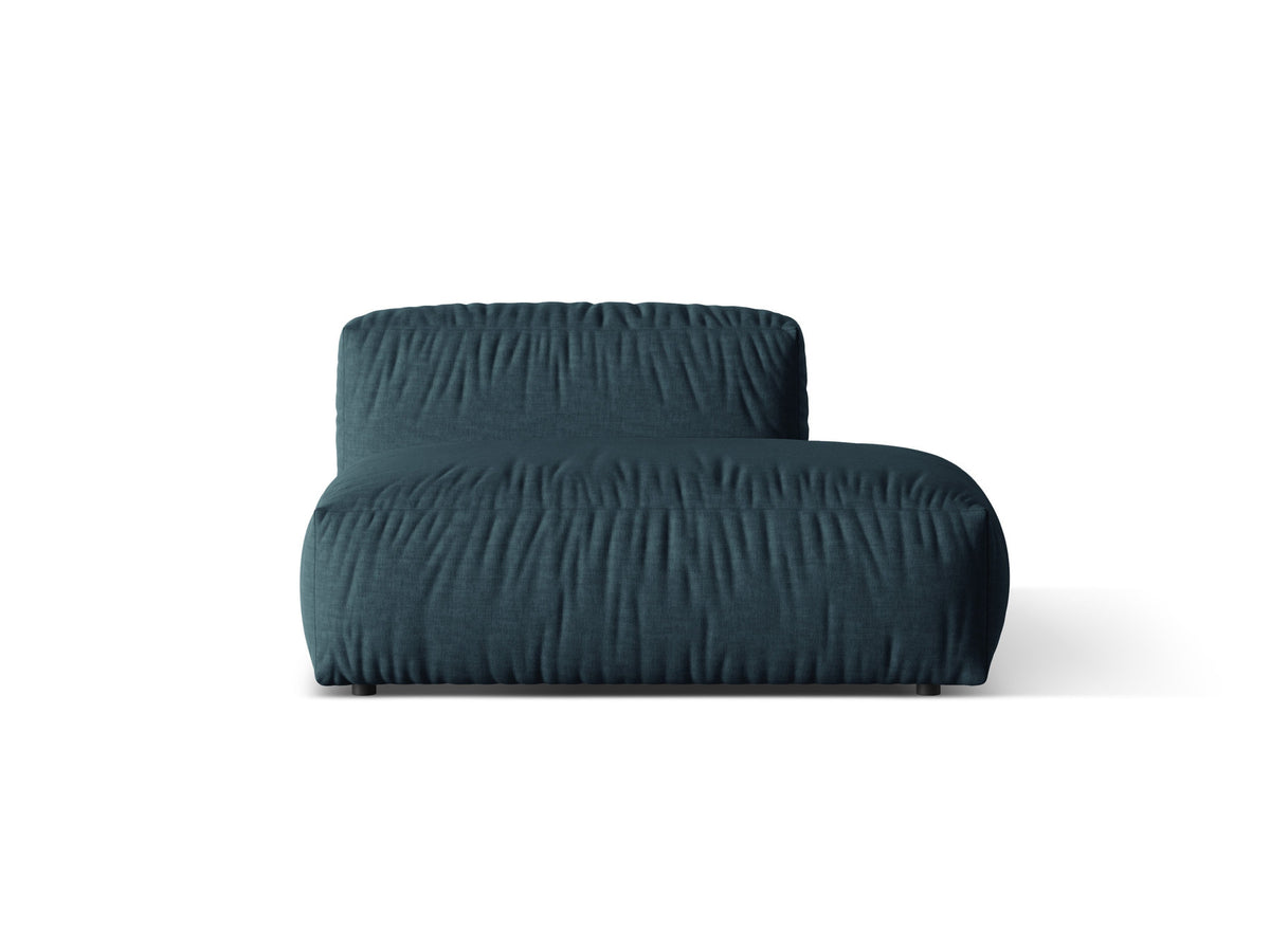 Martina Sofa rechts 2 Sitzer in Blue Jeans-Boston präsentiert im Onlineshop von KAQTU Design AG. Modulares Sofa ist von Micadoni