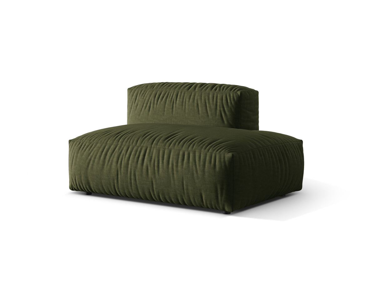 Martina Sofa rechts 2 Sitzer in Green-Boston präsentiert im Onlineshop von KAQTU Design AG. Modulares Sofa ist von Micadoni