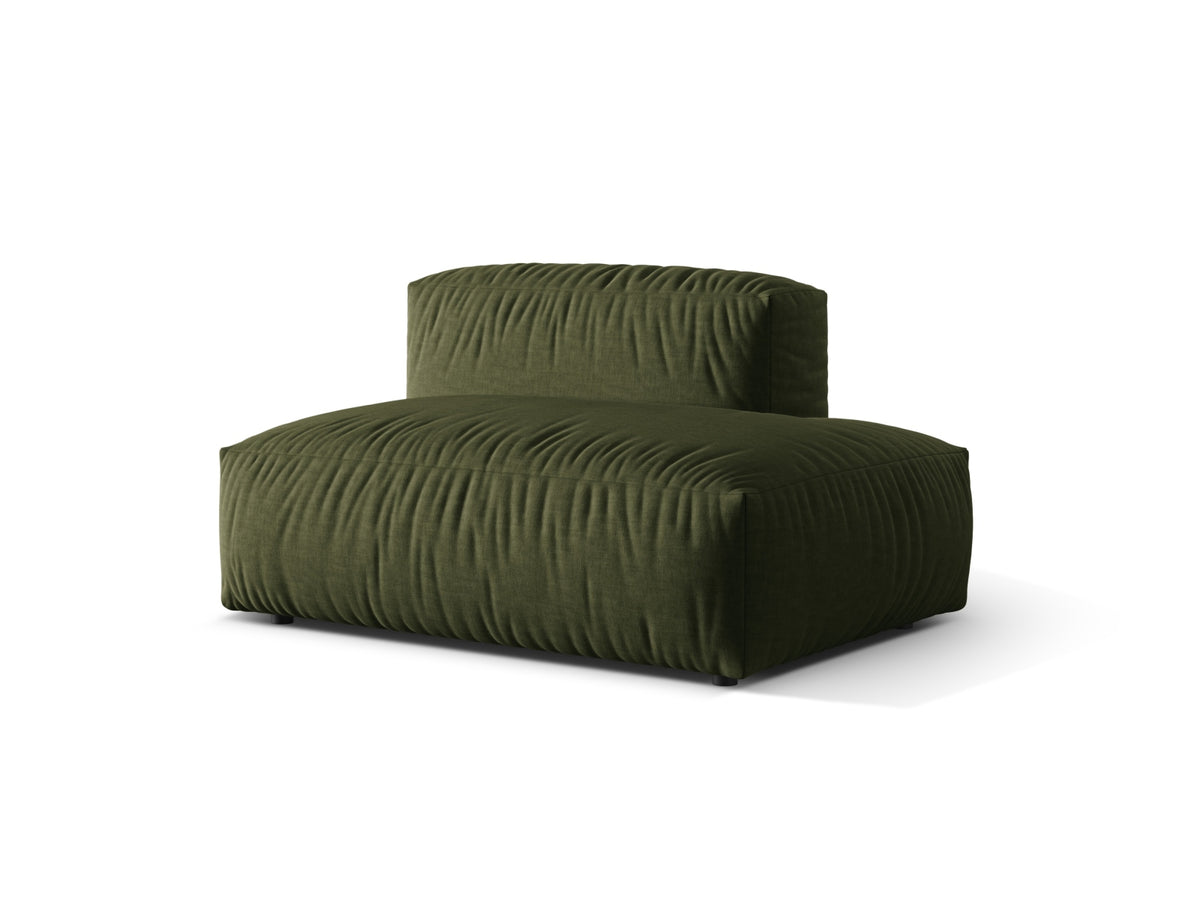 Martina Sofa rechts 2 Sitzer in Green-Boston präsentiert im Onlineshop von KAQTU Design AG. L-Sofa rechts ist von Micadoni