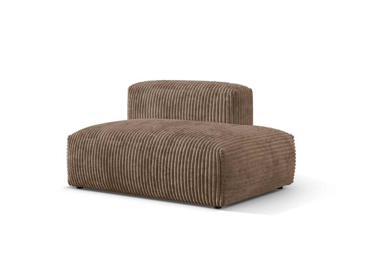 Martina Sofa rechts 2 Sitzer in Acorn-Tilia präsentiert im Onlineshop von KAQTU Design AG. Modulares Sofa ist von Micadoni