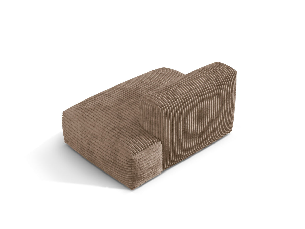 Martina Sofa rechts 2 Sitzer in Acorn-Tilia präsentiert im Onlineshop von KAQTU Design AG. Modulares Sofa ist von Micadoni
