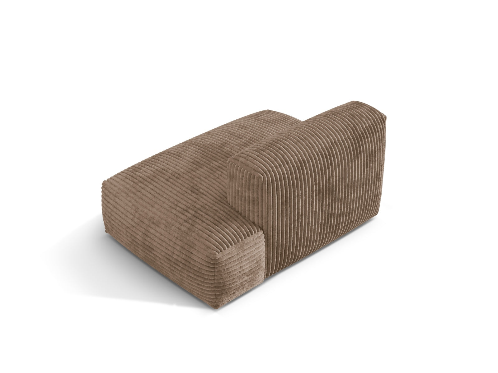 Modernes 2-Sitzer Sofa Martina in Acorn-Tilia, rechtsseitig, perfekt für gemütliche und stilvolle Wohnbereiche. Hochwertige Materialien von Micadoni.