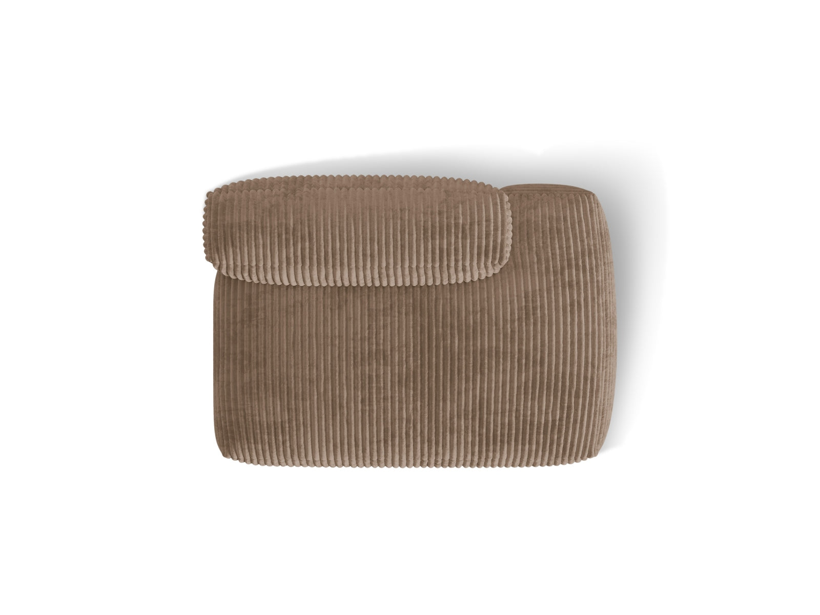 Elegantes 2-Sitzer Sofa Martina in der Farbe Acorn-Tilia, rechtsseitig, ideal für stilvolle und komfortable Wohnräume. Hochwertige Verarbeitung von Micadoni.