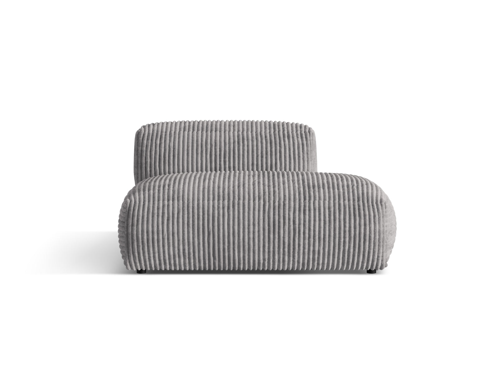 Martina Sofa rechts 2 Sitzer in Light Grey präsentiert im Onlineshop von KAQTU Design AG. L-Sofa rechts ist von Micadoni