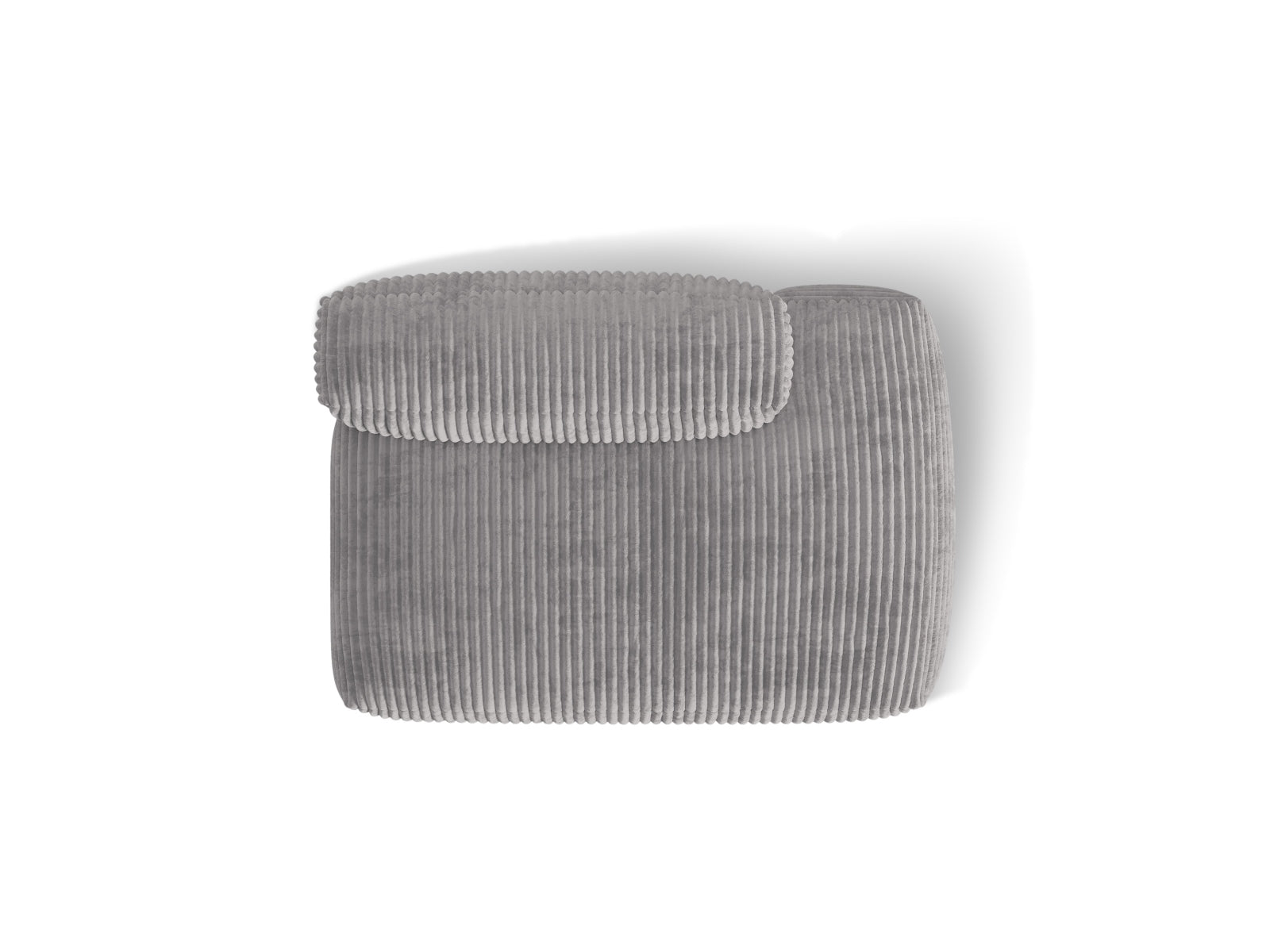 Elegantes Martina 2-Sitzer Sofa in sanftem Grau, ideal für stilvolle Wohnräume. Hochwertige Verarbeitung und modernes Design von Micadoni.