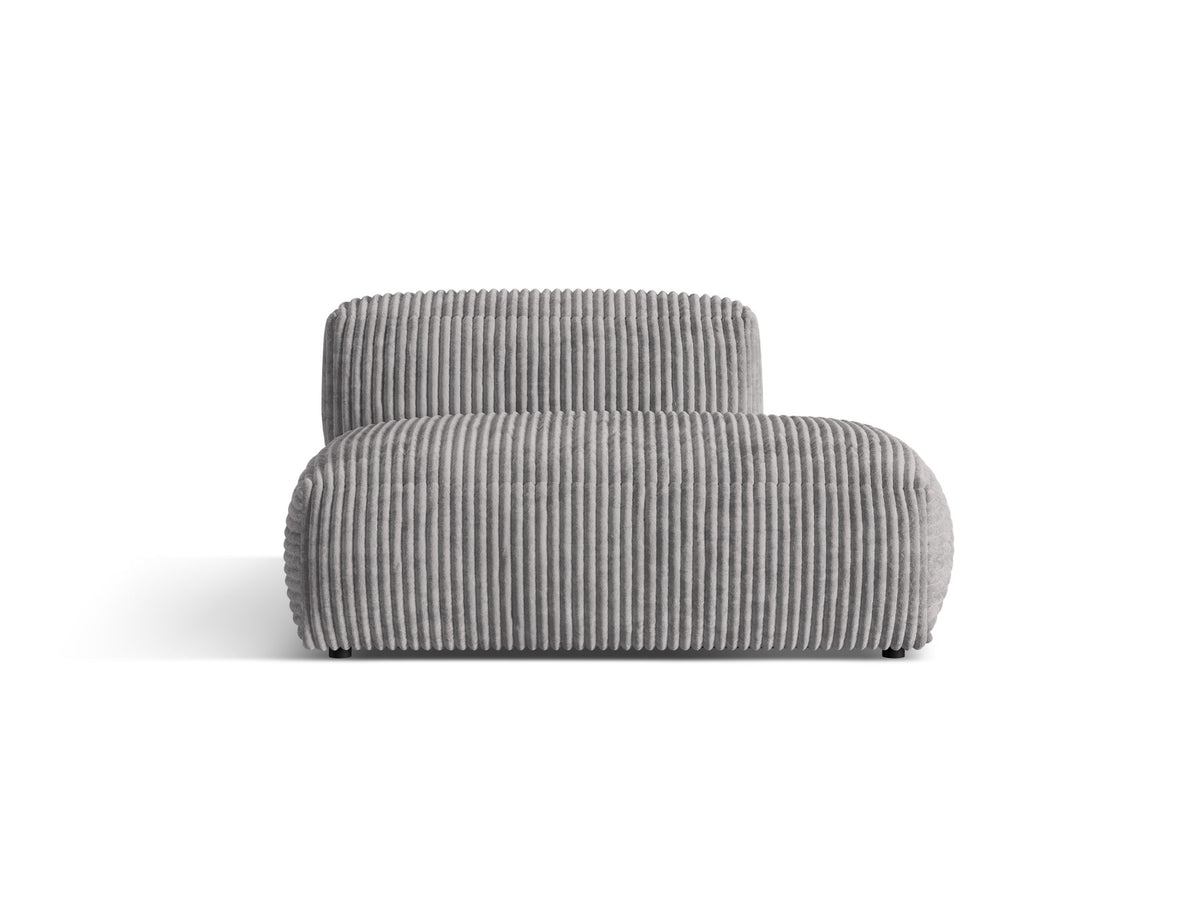 Martina Sofa rechts 2 Sitzer in Light Grey-Tilia präsentiert im Onlineshop von KAQTU Design AG. Modulares Sofa ist von Micadoni