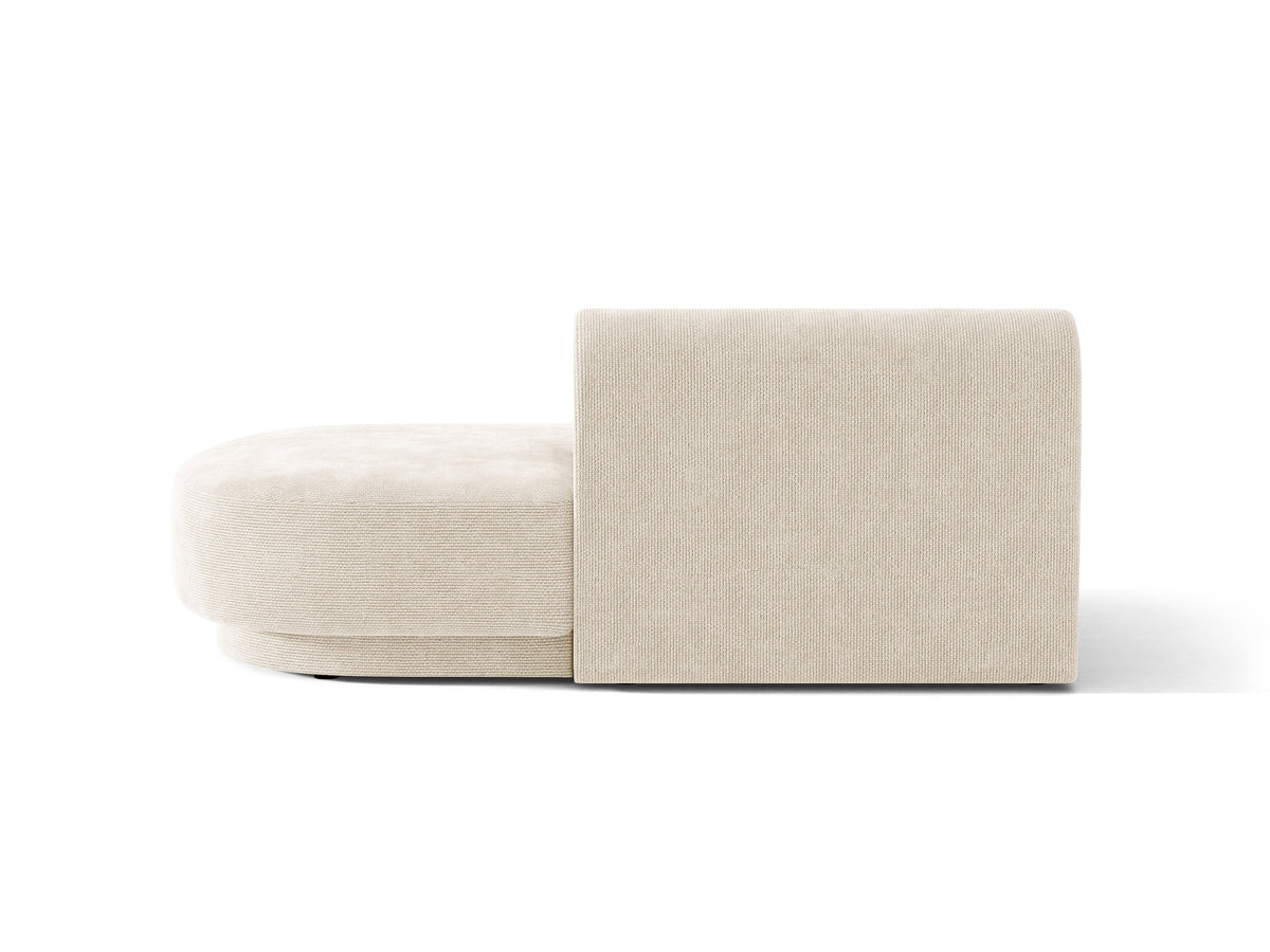 Miley Sitting Module Open rechts 2 Sitzer in Ivory-Eden präsentiert im Onlineshop von KAQTU Design AG. Modulares Sofa ist von Micadoni