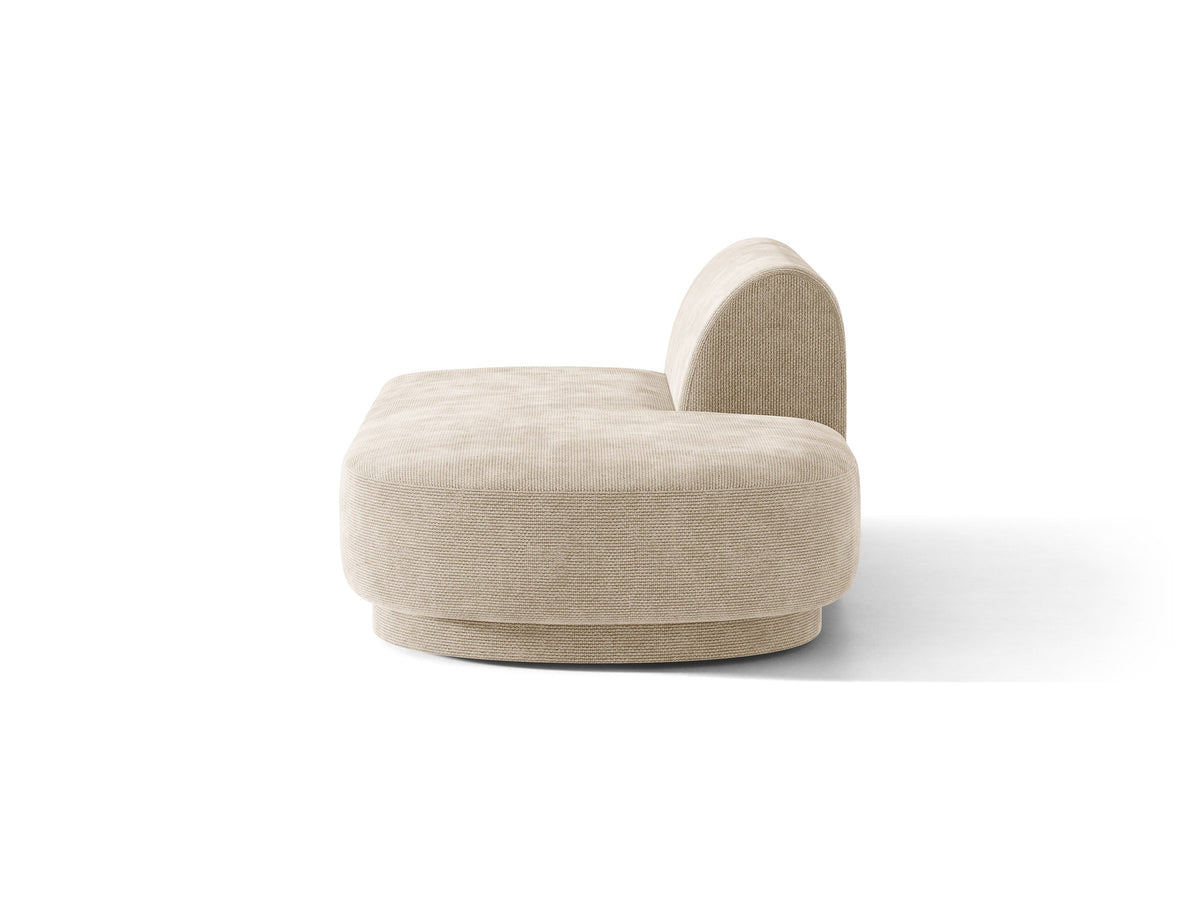 Miley Sitting Module Open rechts 2 Sitzer in Beige-Eden präsentiert im Onlineshop von KAQTU Design AG. Modulares Sofa ist von Micadoni