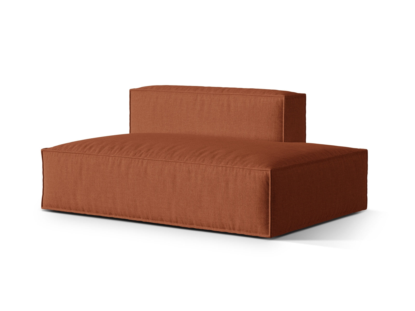Modulares 3-Sitzer Sofa Nuria mit offener rechter Seite, perfekt für stilvolle Wohnräume und gemütliche Stunden. Flexibel und einladend.